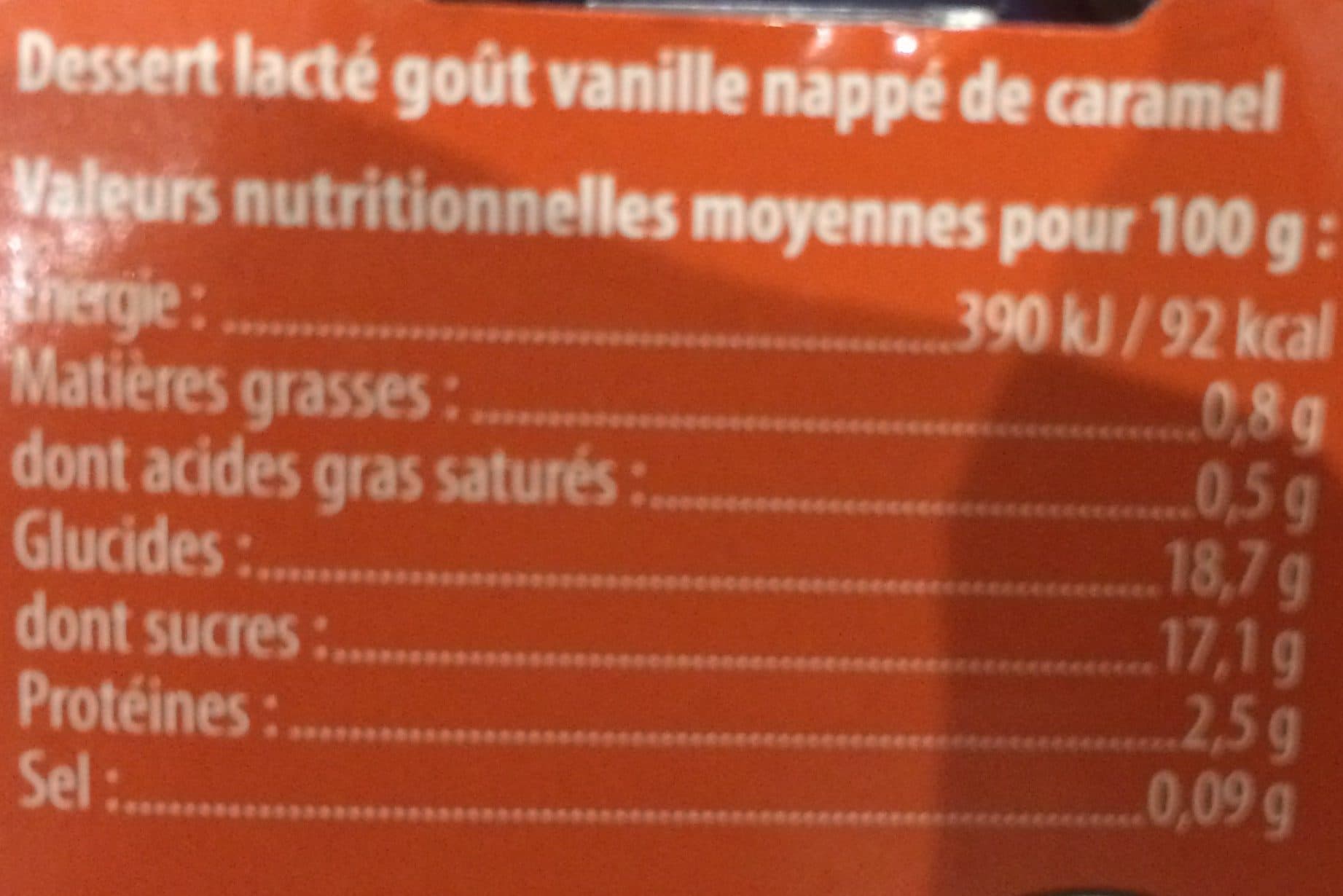 Doux Secrets Flan Nappé Caramel packshot