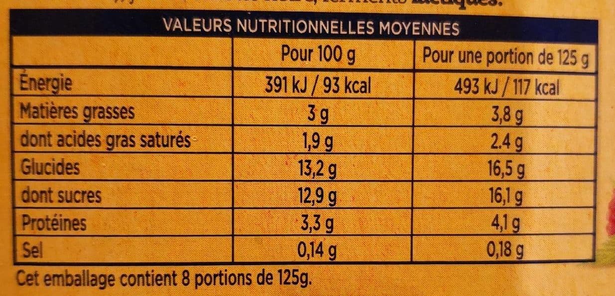 Les 4 Pis Yaourts aux Fruits Mixés packshot