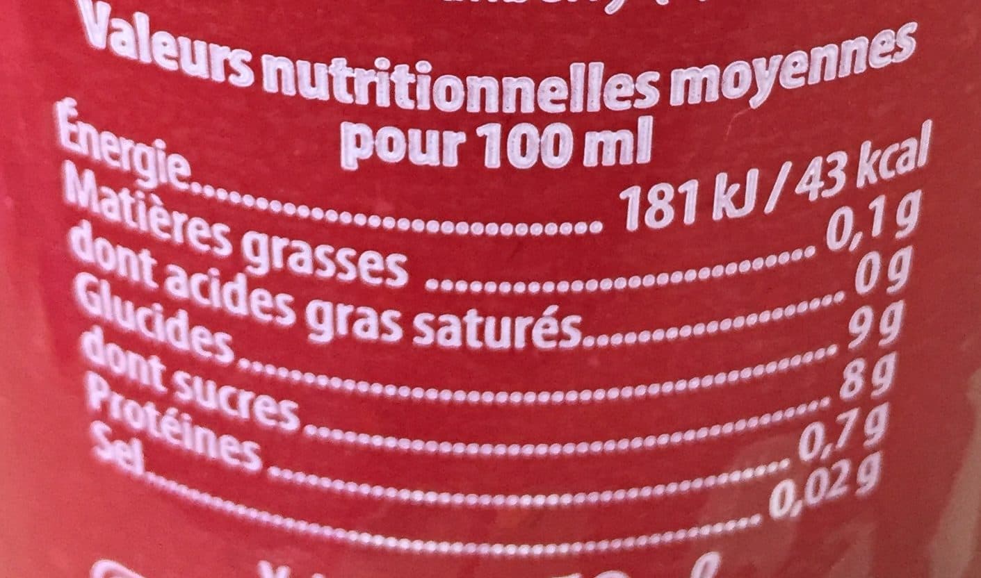 Les Fruisettes Pur fusion - Orange Framboise Pomme Cranberry packshot