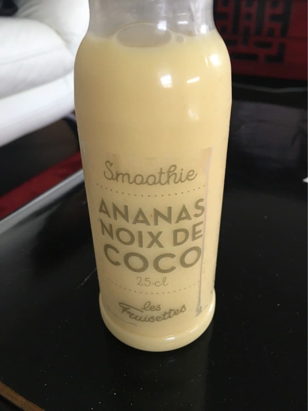 Les Fruisettes Smoothie Ananas Noix de coco packshot