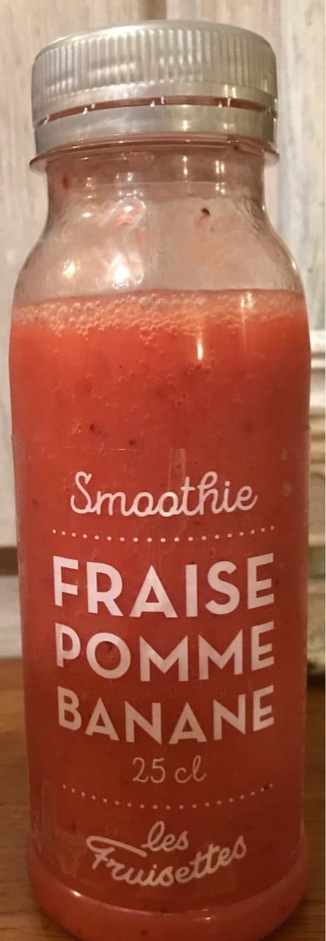 Les Fruisettes Smoothie Fraise Pomme Banane packshot