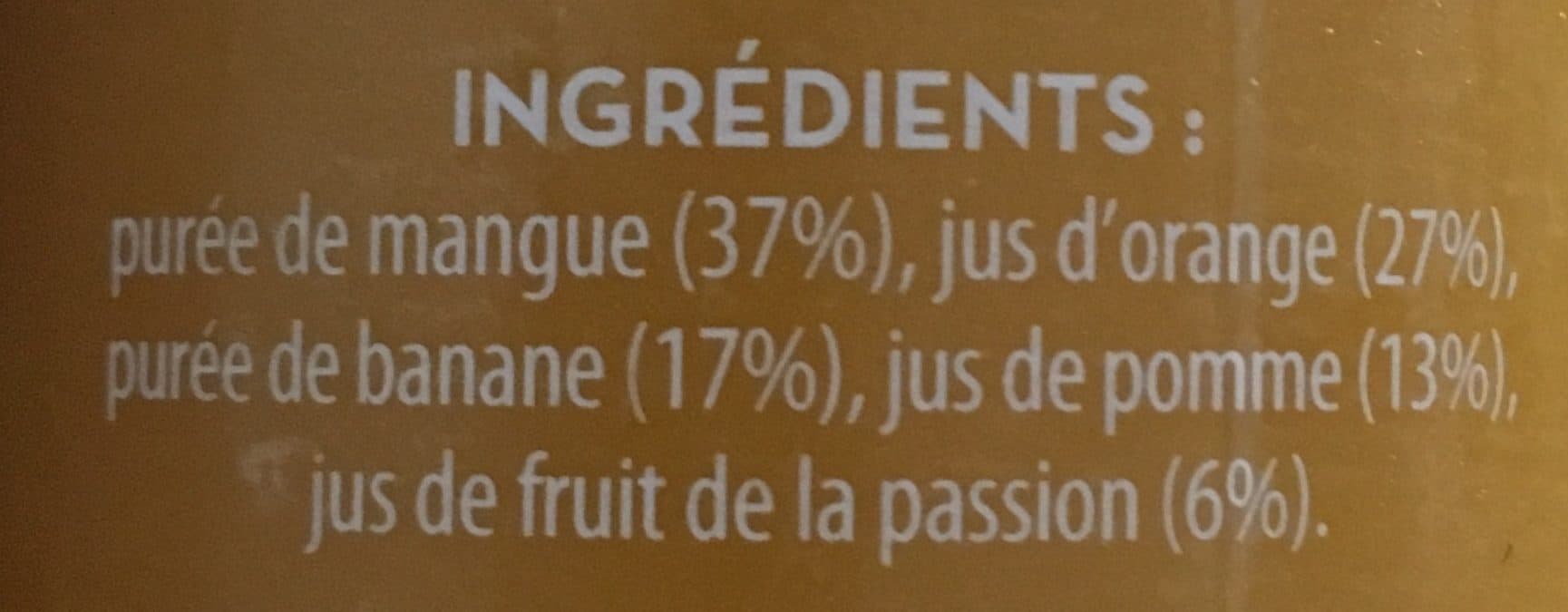 Les Fruisettes Smoothie mangue passion packshot