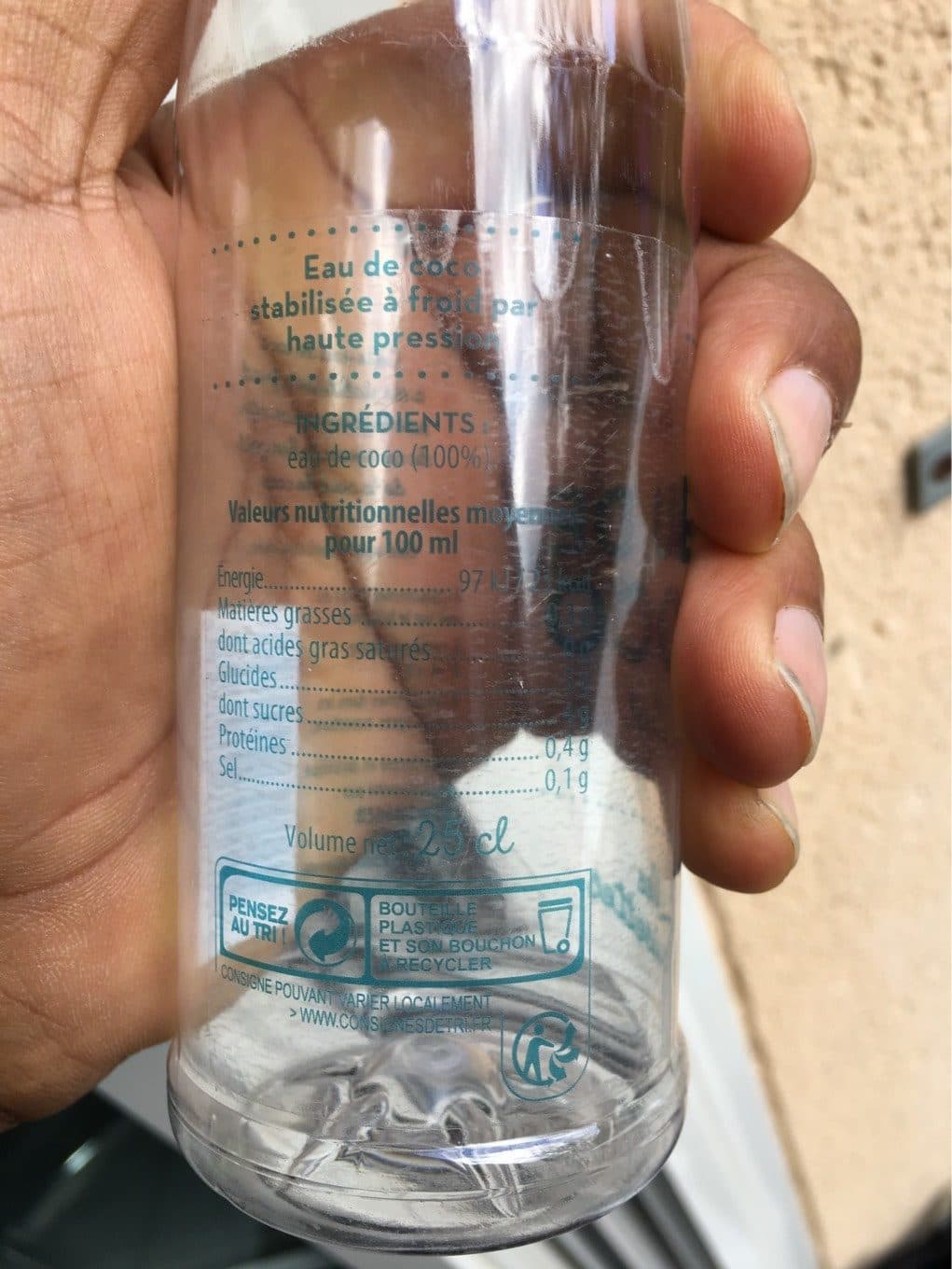 Les fruisettes Eau de Coco packshot