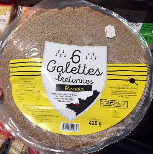 Grand Frais Galettes Bretonnes Blé Noir packshot