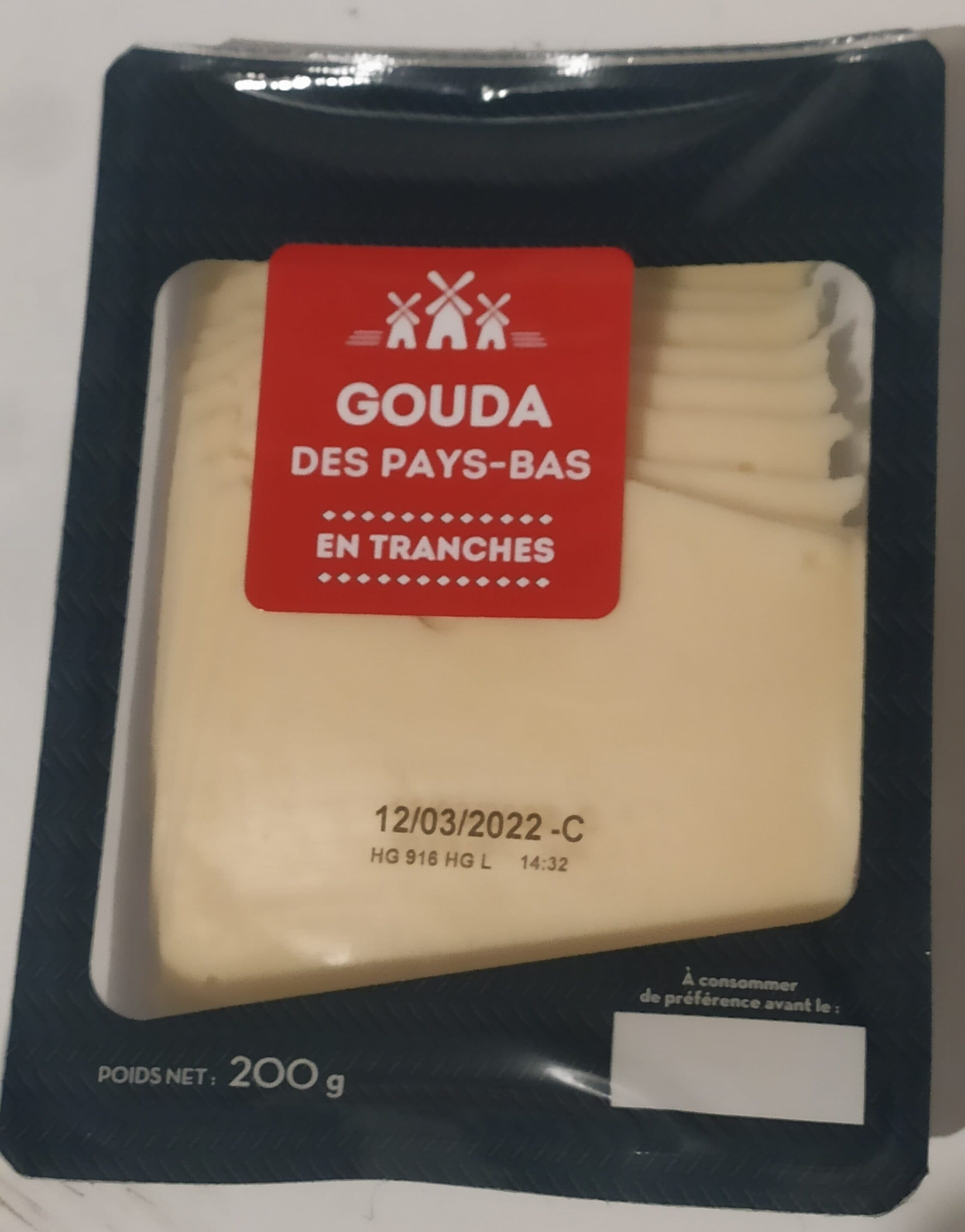 Le Fromager des Halles Gouda En Tranches packshot