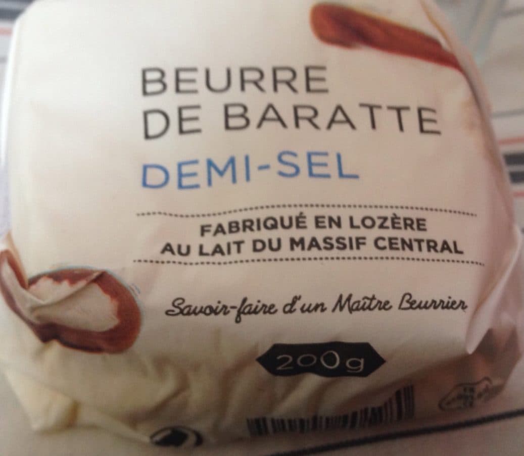 Sans marque Beurre de Baratte Demi-Sel packshot