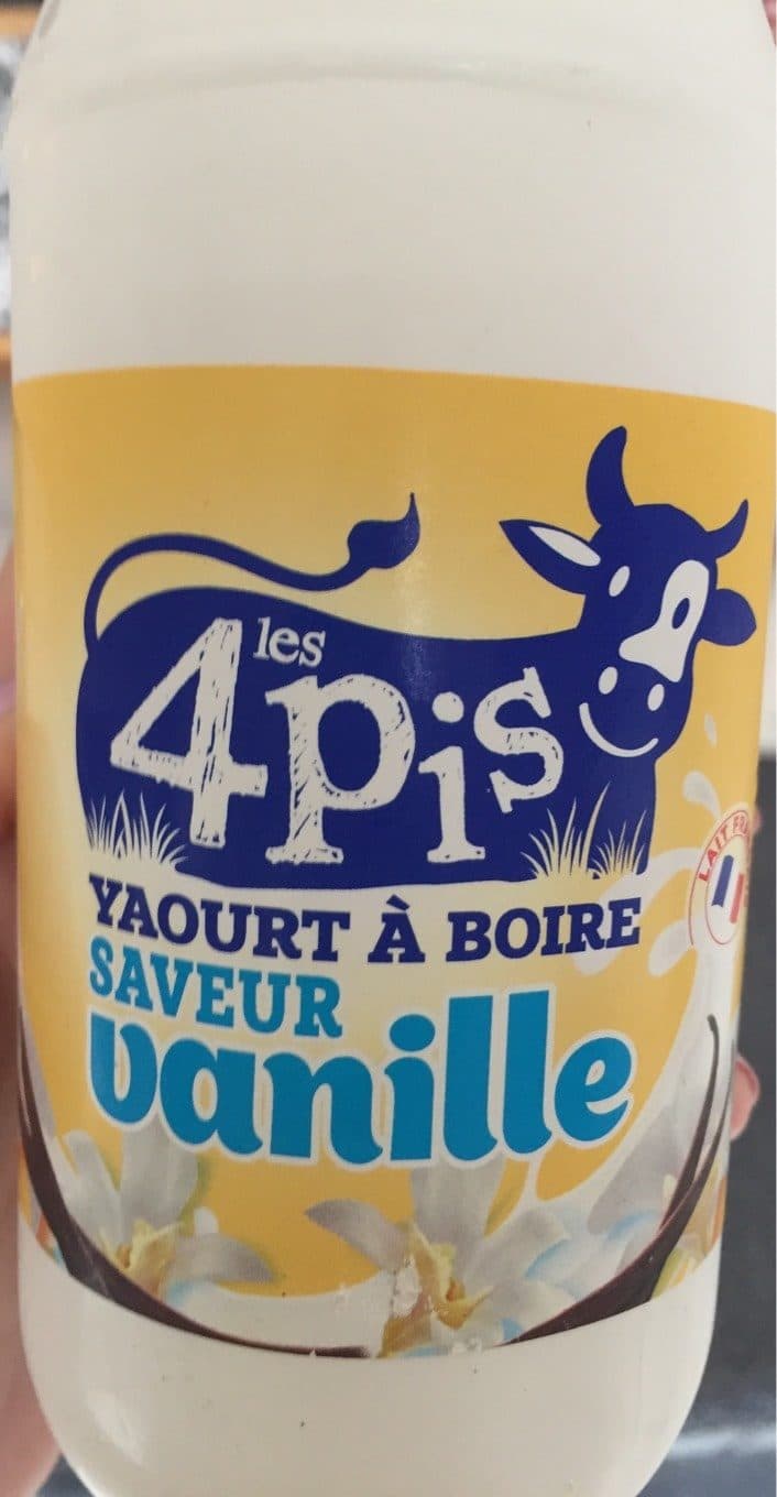 Les 4 Pis Yaourt à boire packshot