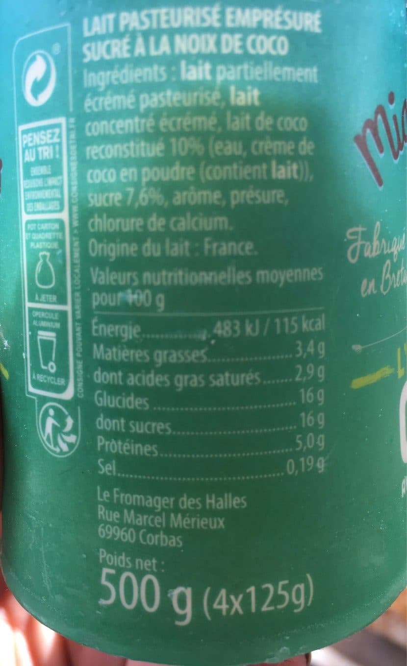 Les Miamandises Empresure coco packshot