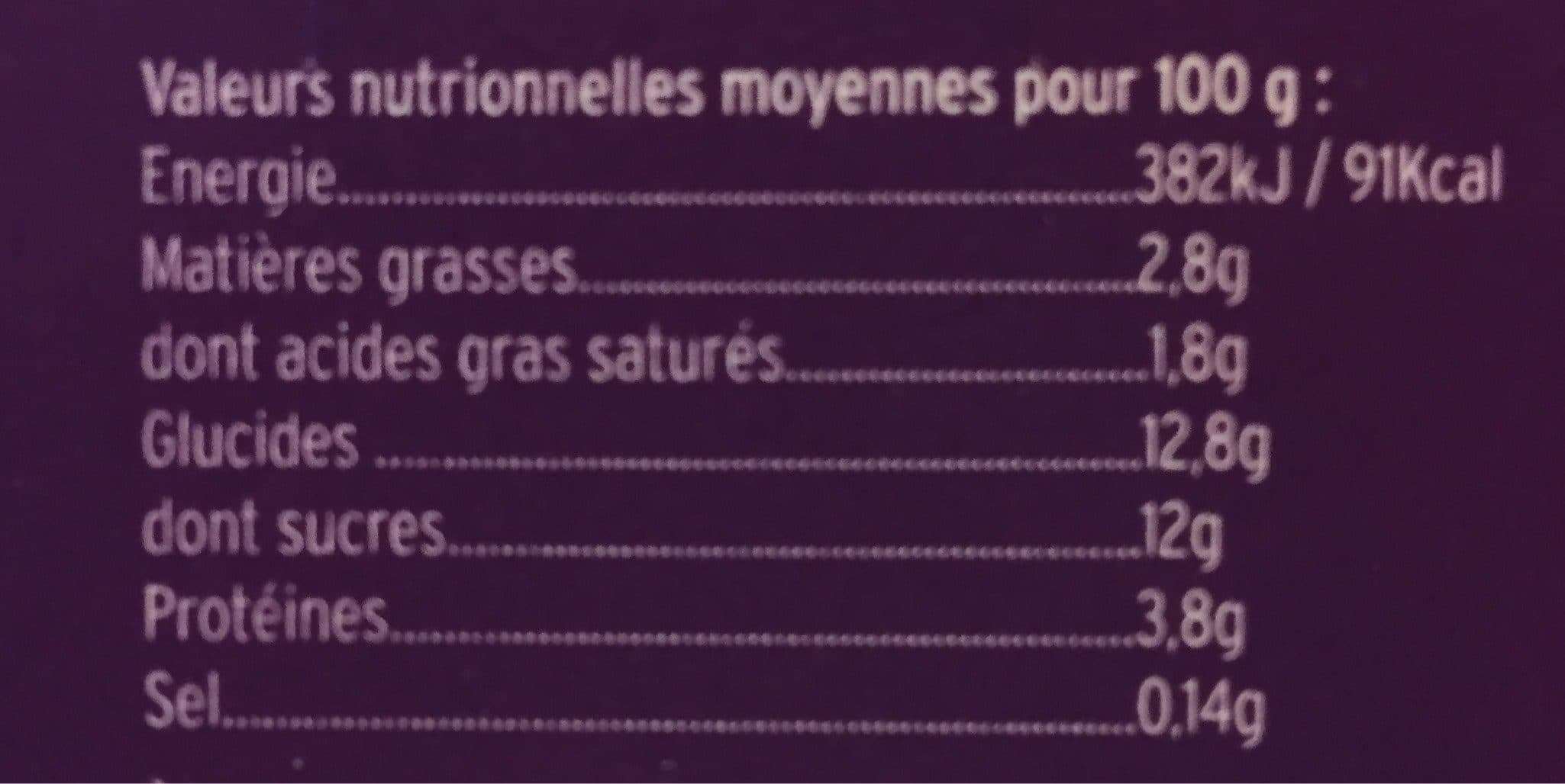 Montberville Yaourt brassé sur lit de Myrtilles packshot