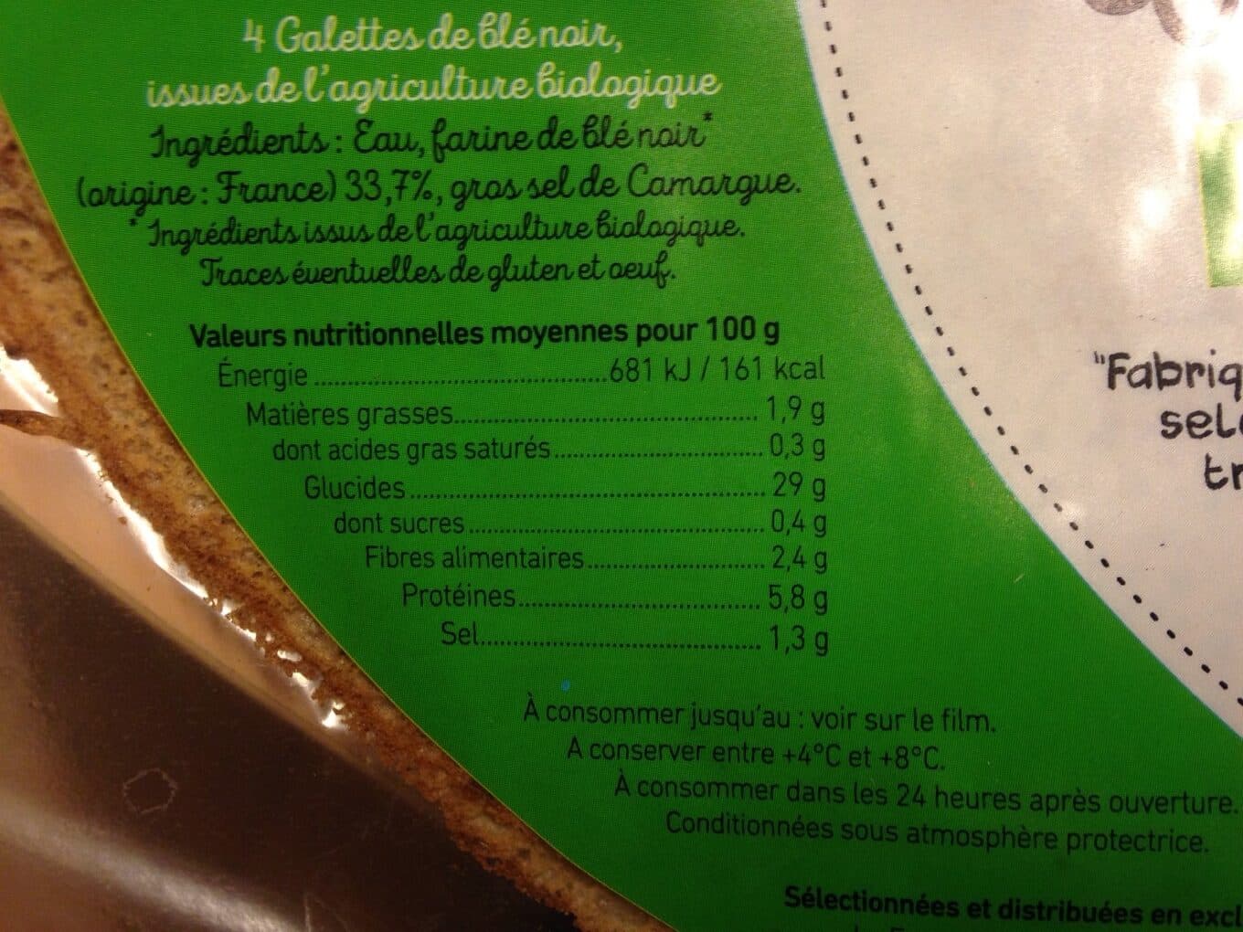 4 Galettes 4 galettes Bretonnes bio packshot