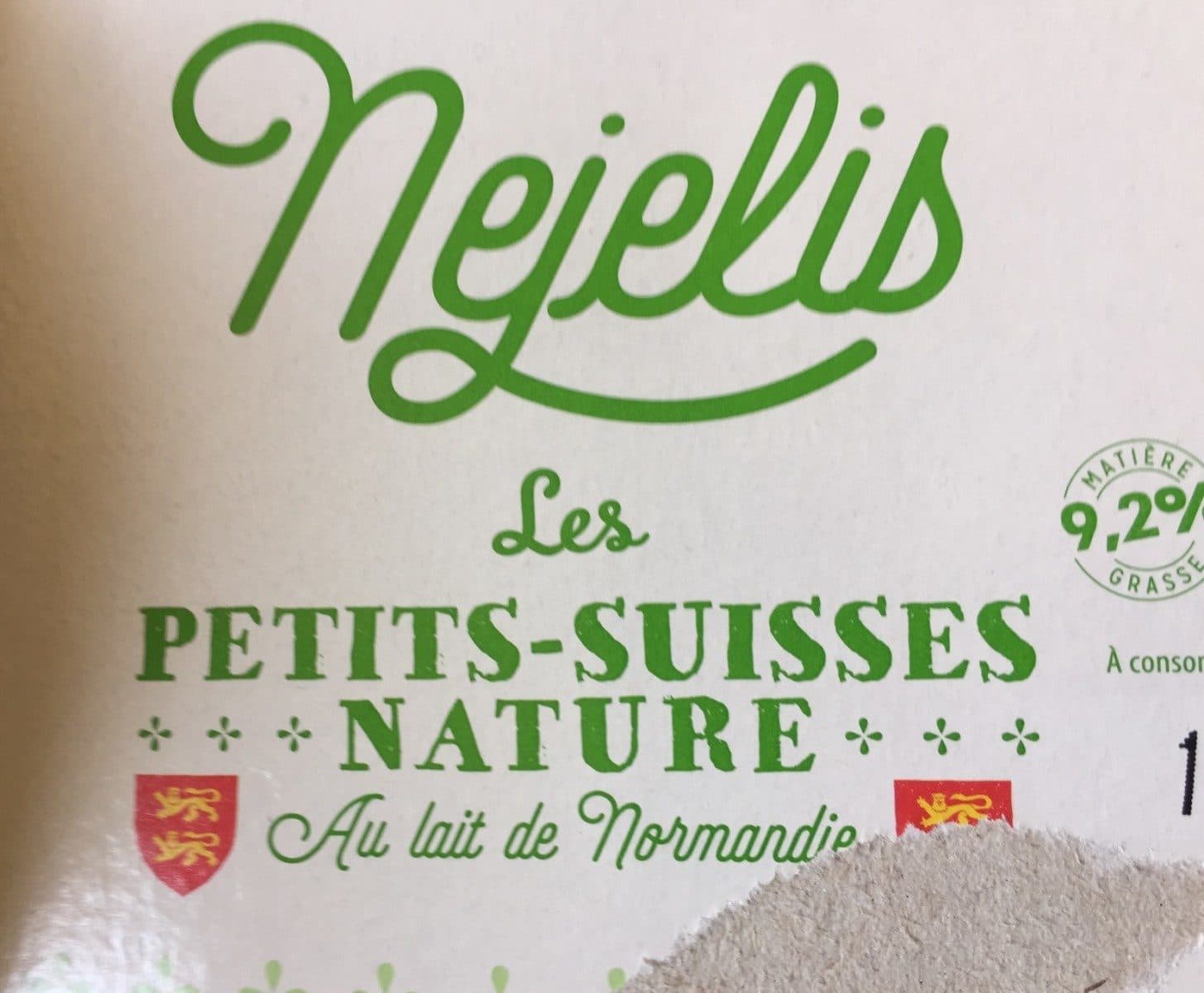 Nejelis Petits-suisses nature packshot
