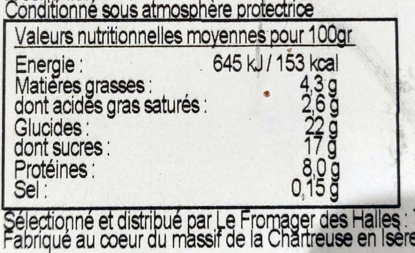 Le Fromager des Halles Gateau au fromage blanc packshot