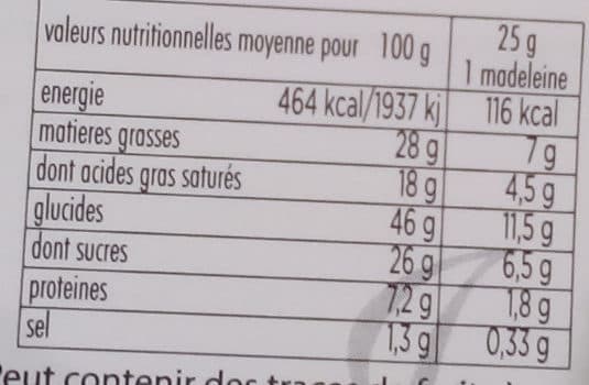 Biscuiterie Jeannette Theobroma (x8), madeleines chocolat packshot