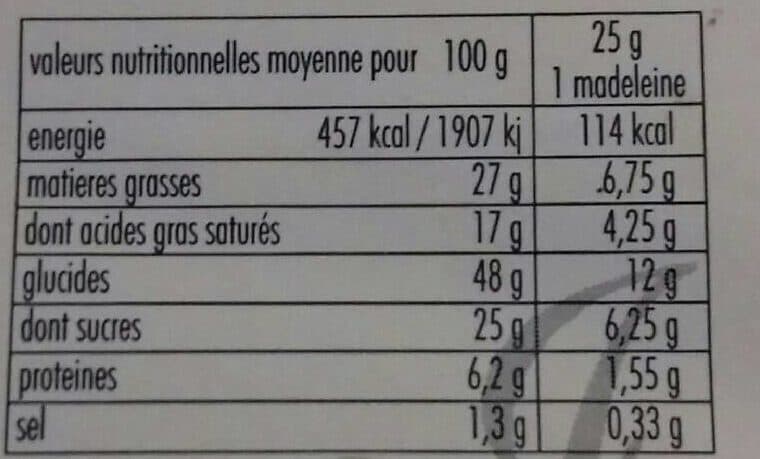 Biscuiterie Jeannette Hespérides - Madeleines Agrumes packshot