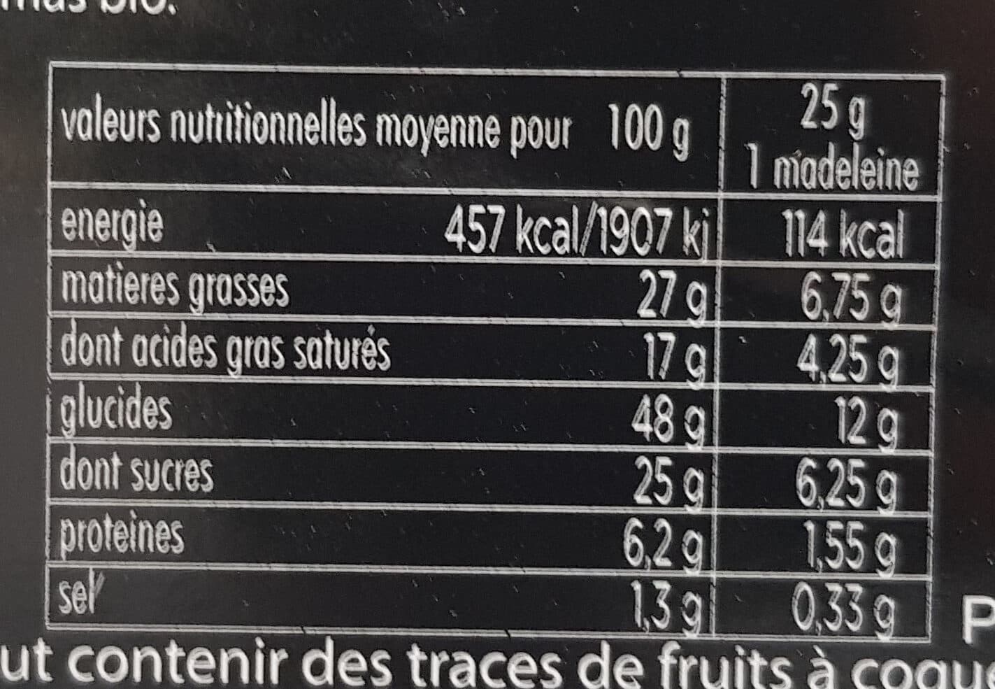 Biscuiterie Jeannette 8 Madeleines Rose de Damas packshot