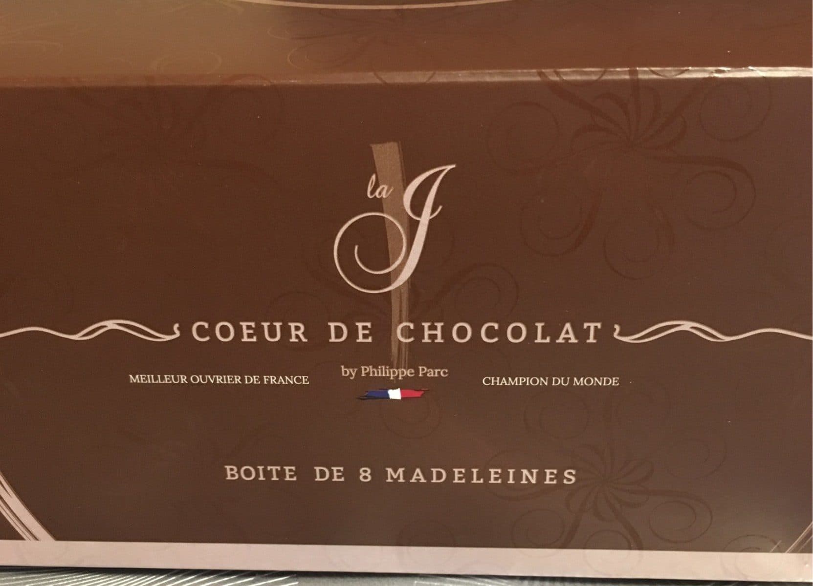 Biscuiterie Jeannette Madeleine Cœur de Chocolat packshot