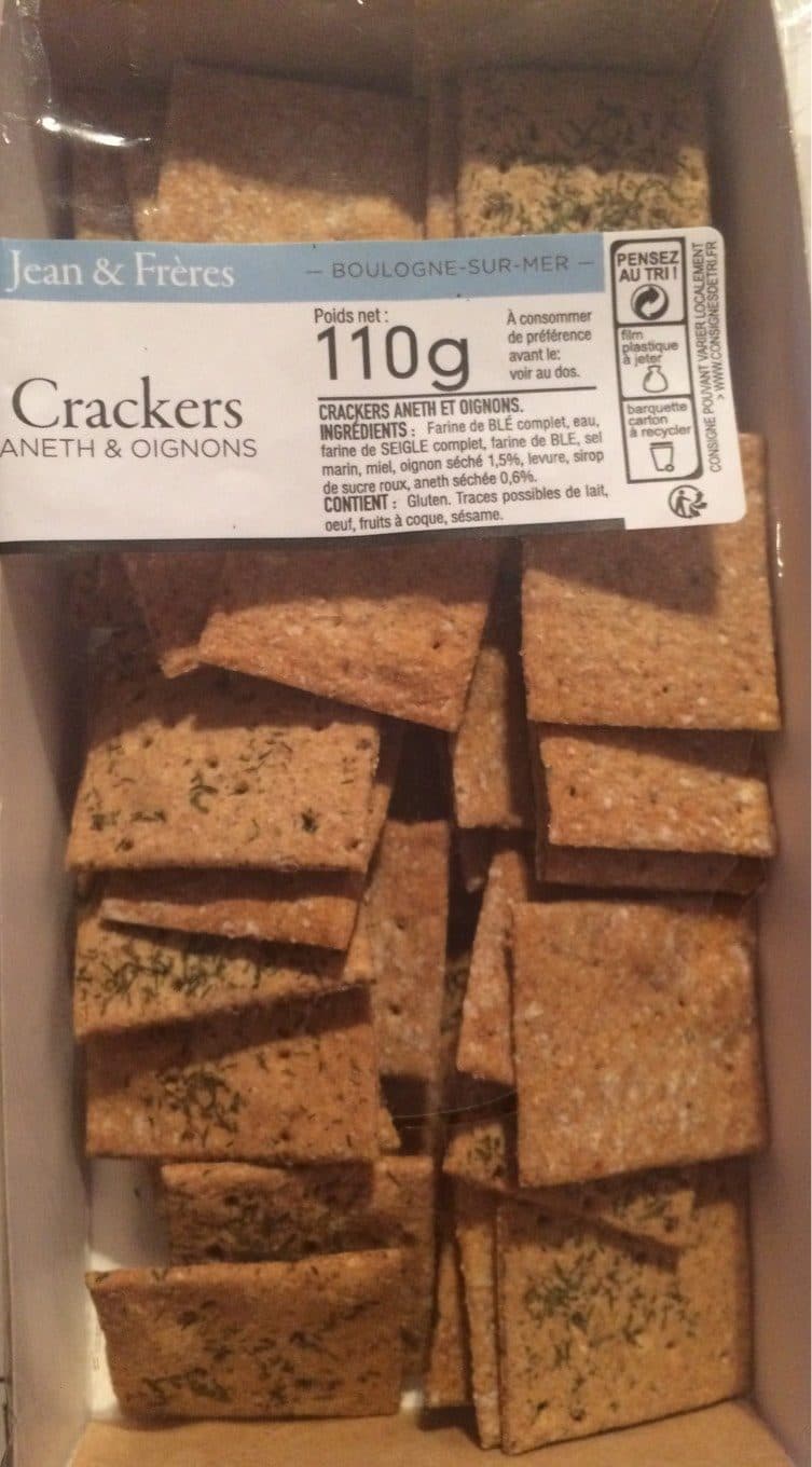 Jean & Freres Crackers packshot