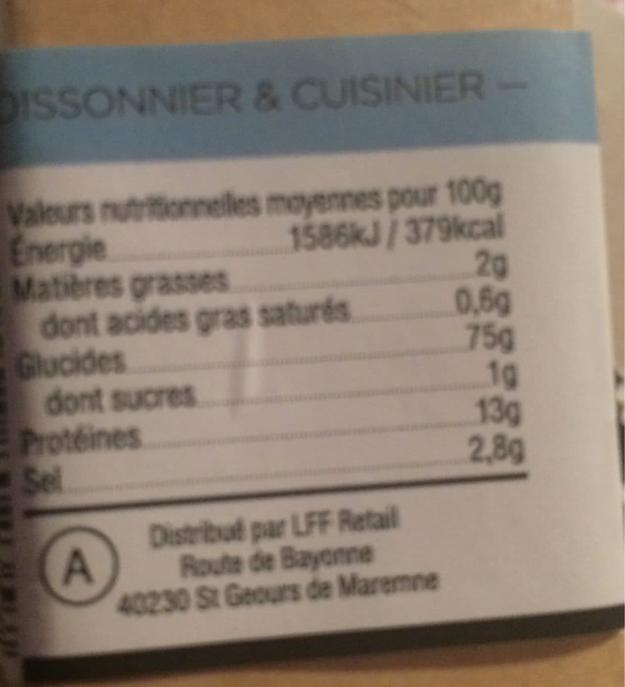 Jean & Freres Crackers packshot