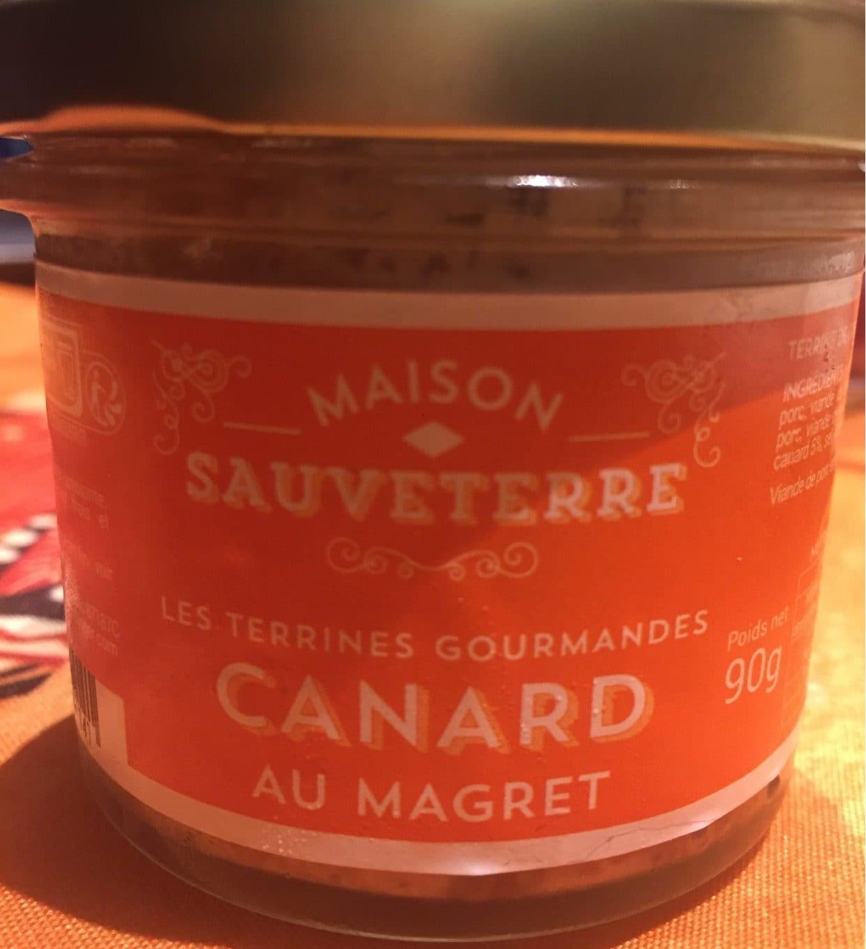 Maison Sauveterre Terrine de canard au magret packshot
