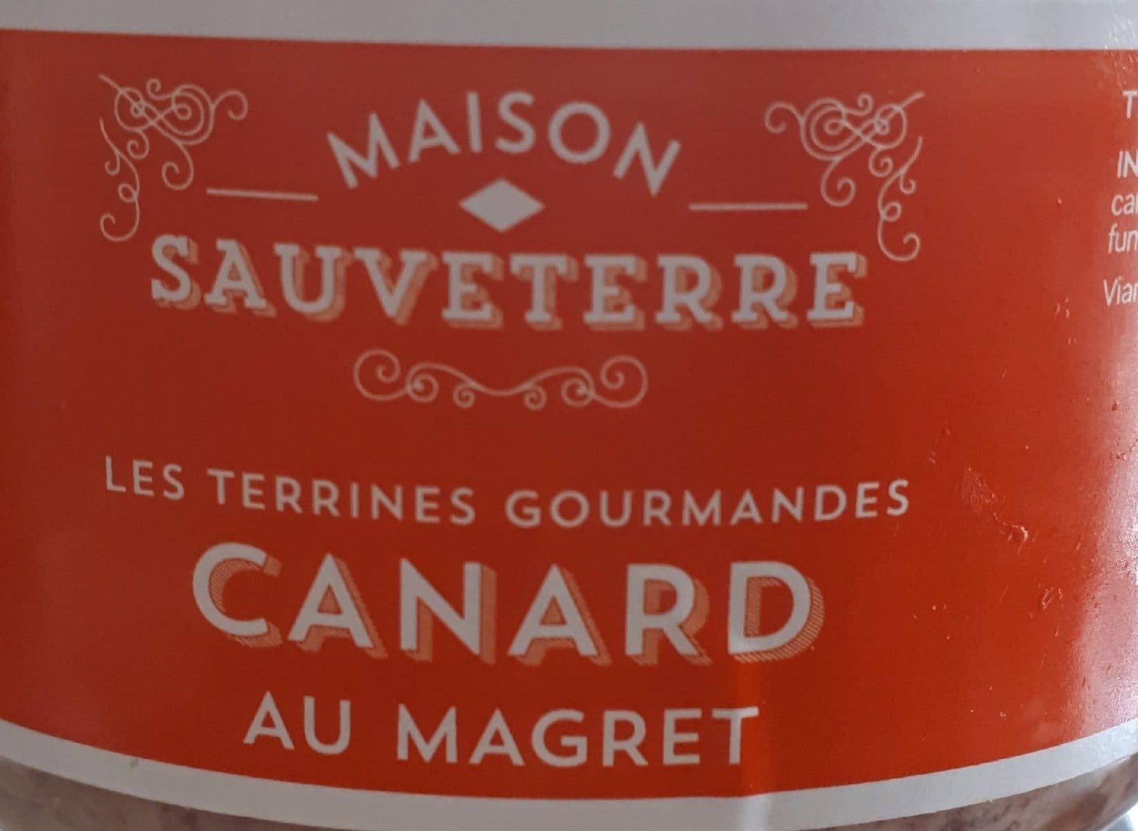 Maison Sauveterre Terrines de canard au magret packshot