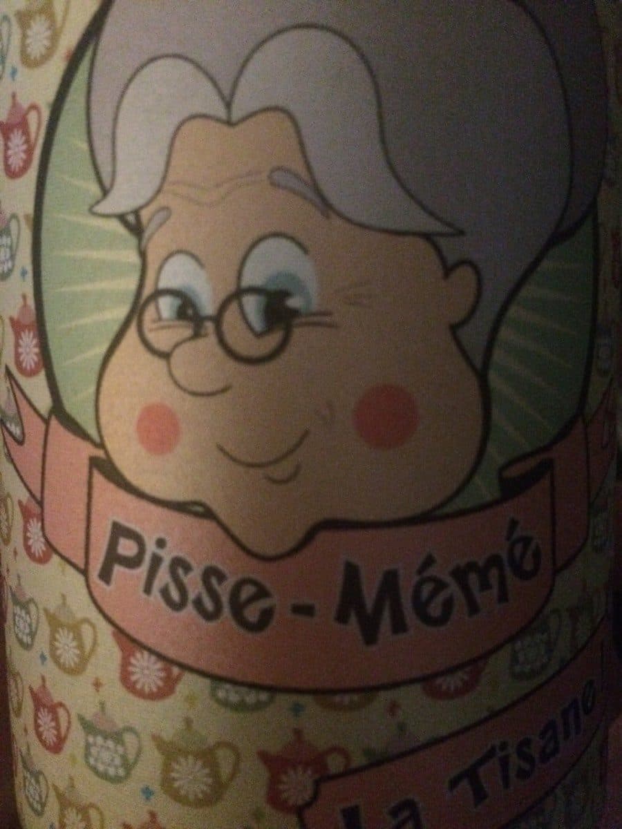 Open Food Facts Tisane pisse mémé packshot