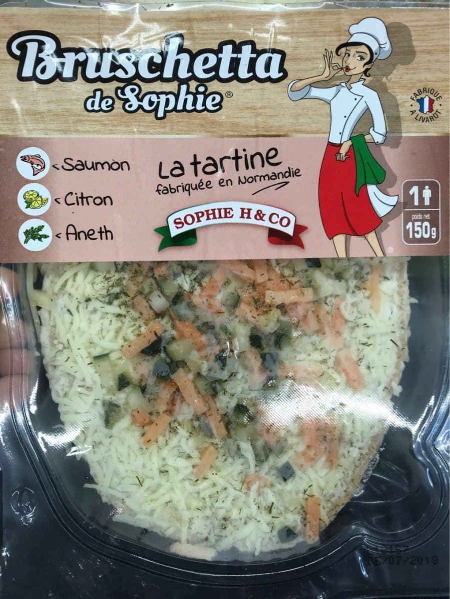 Open Food Facts Bruschetta de Sophie packshot