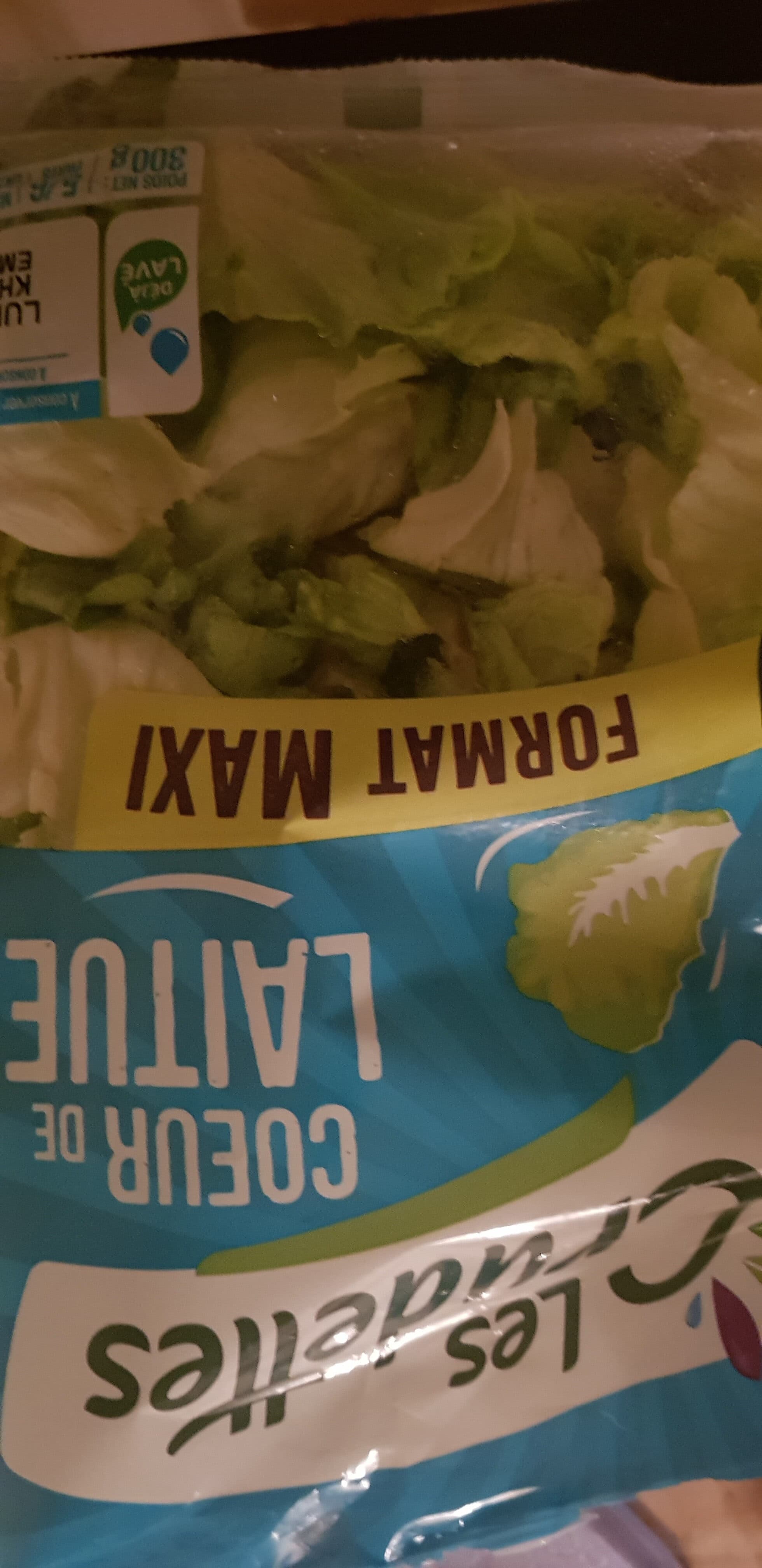 Open Food Facts Coeur de laitue format maxi packshot