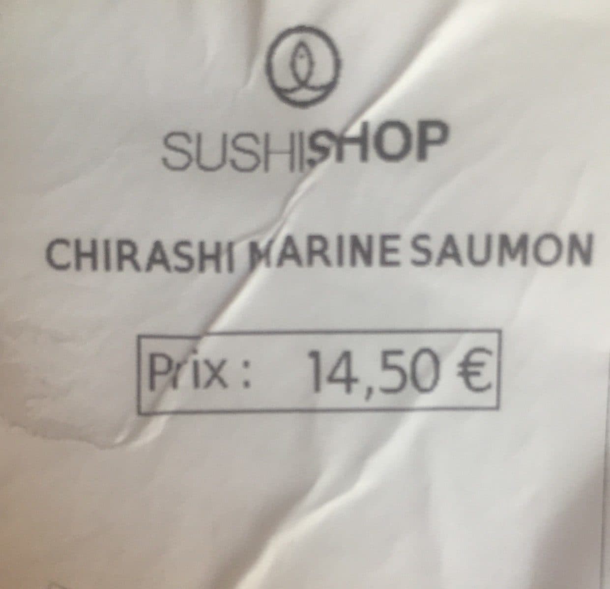 Sushi Shop Chirashi marine saumon packshot