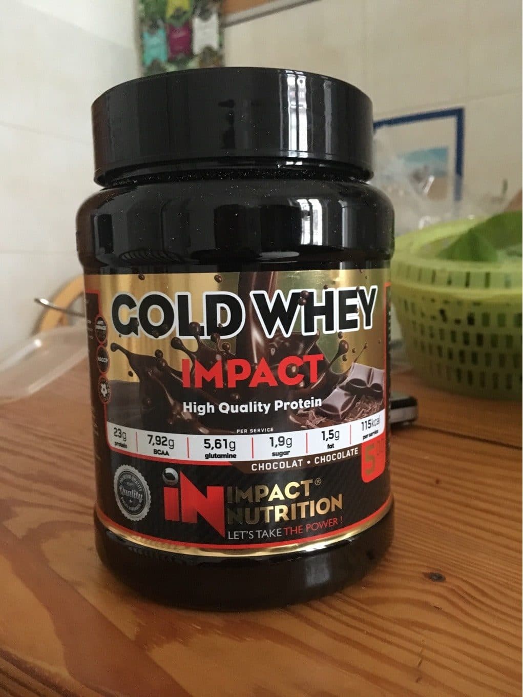 Impact Nutrition Gold Whey Impact packshot