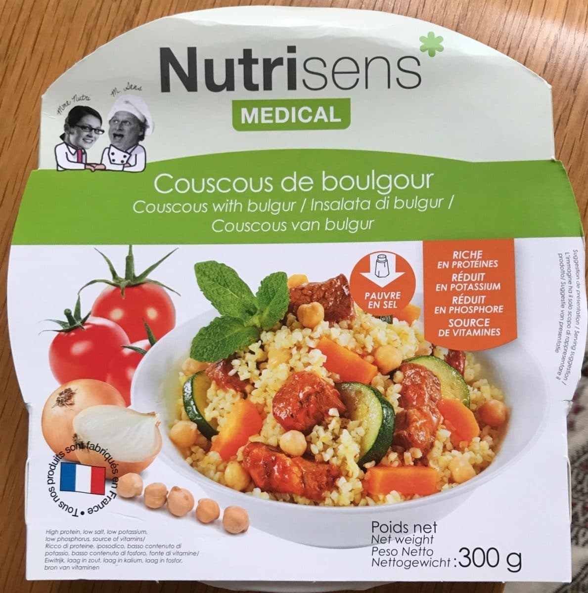 Nutrisens Couscous de Boulgour packshot