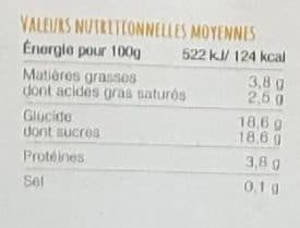 La Lémance Le yaourt de chèvre bio au miel packshot