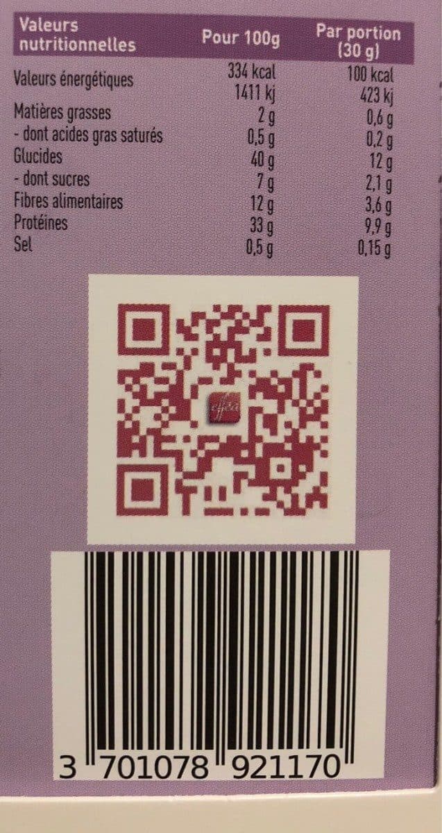 Open Food Facts Flocons céréales packshot