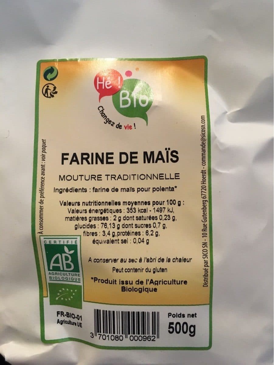 Thé Bio Farine de Maïs packshot