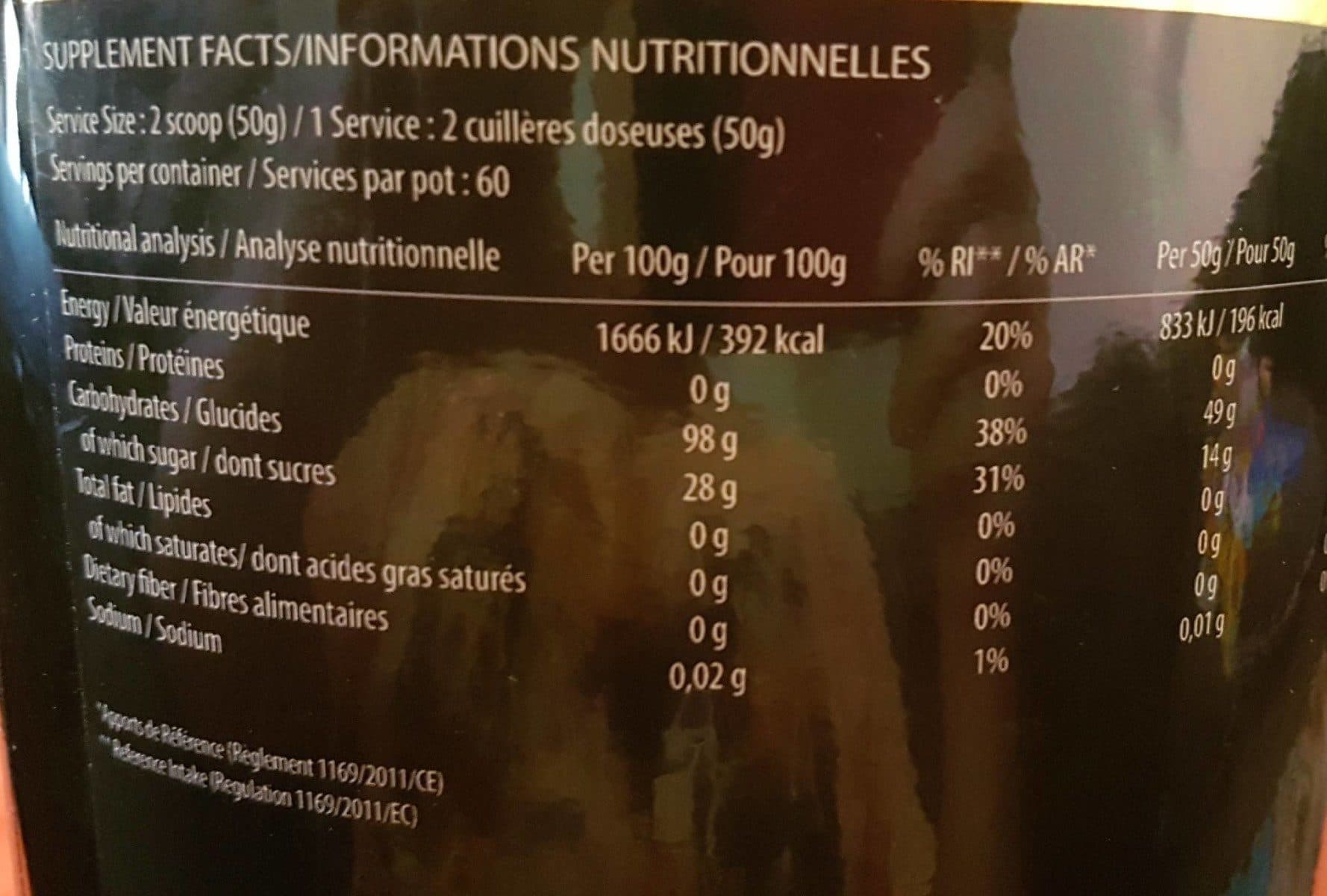 Open Food Facts My Carbo pro packshot