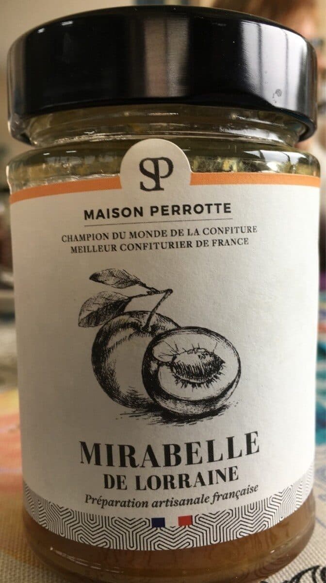 Maison Perrotte Confiture de Mirabelld de Lorraine packshot