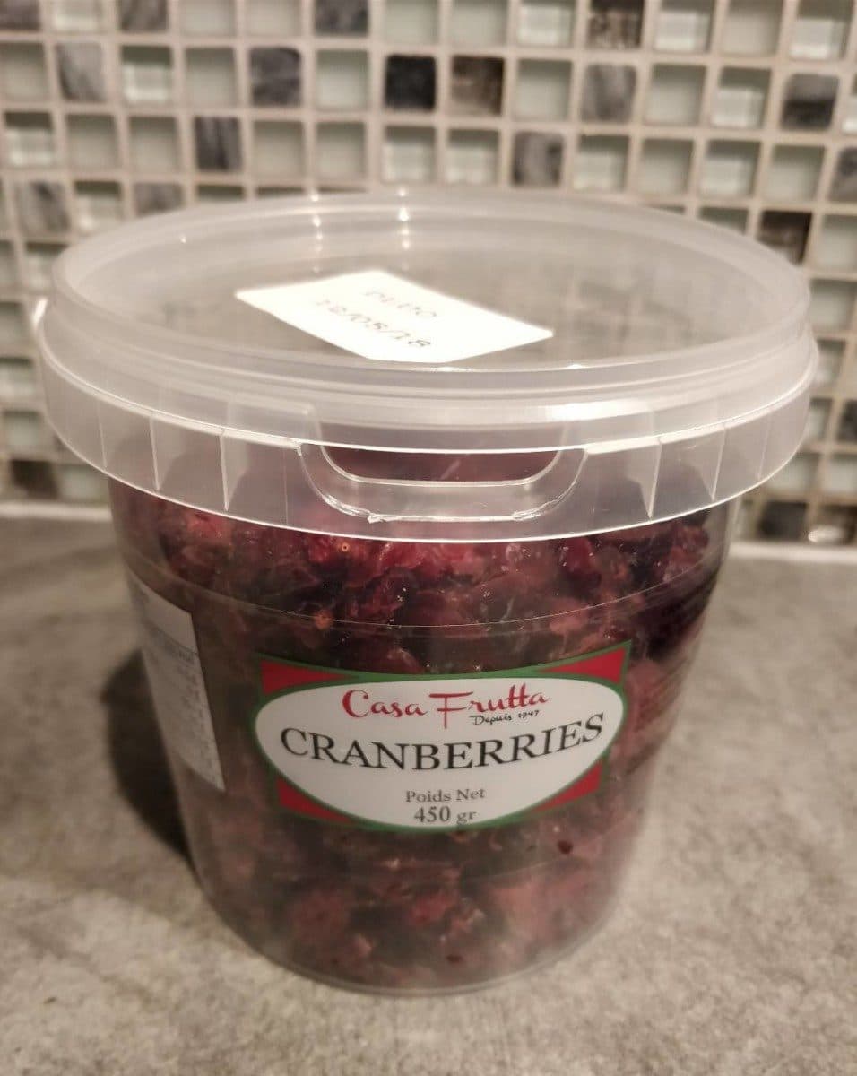 Open Food Facts Cranberries packshot