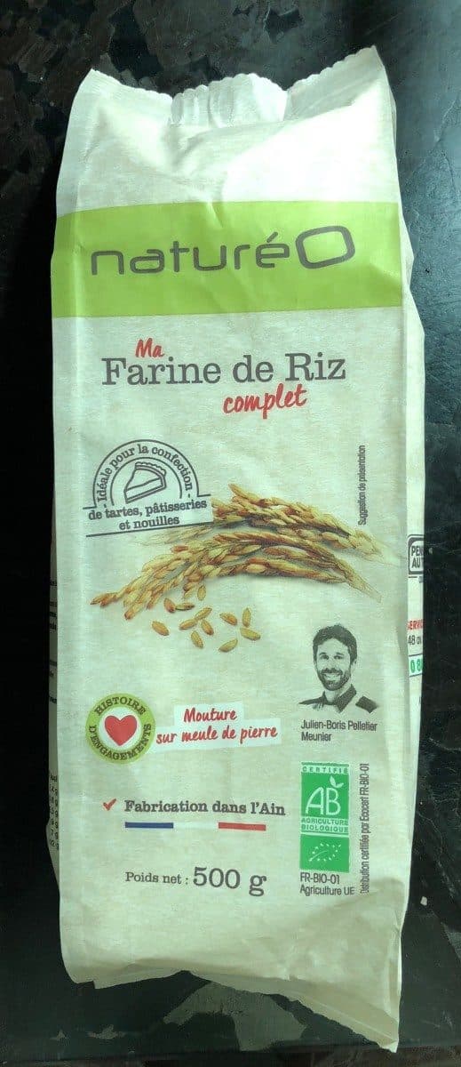 Naturéo Ma farine de riz complet packshot