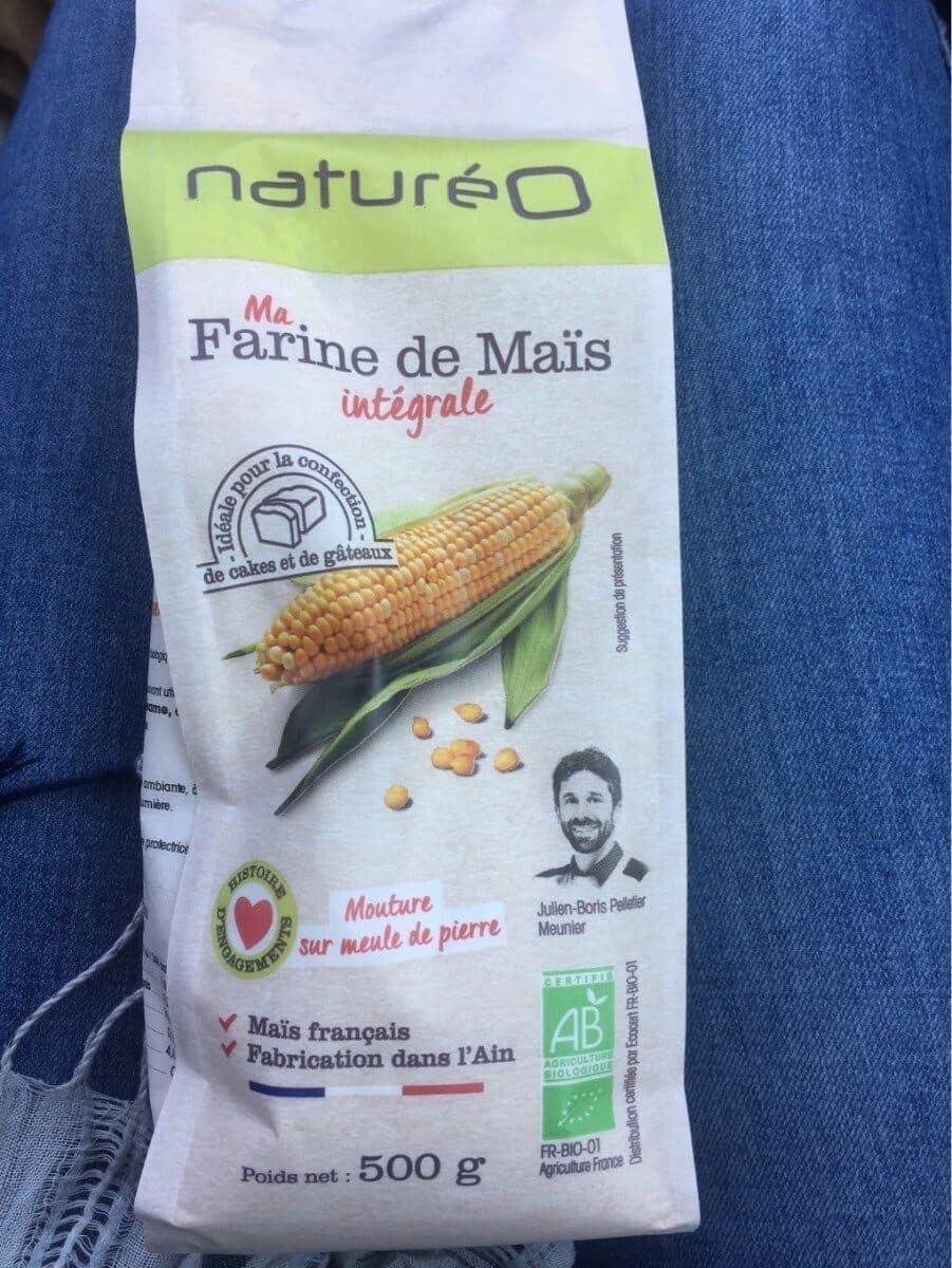 Naturéo Ma farine de Maïs intégrale packshot