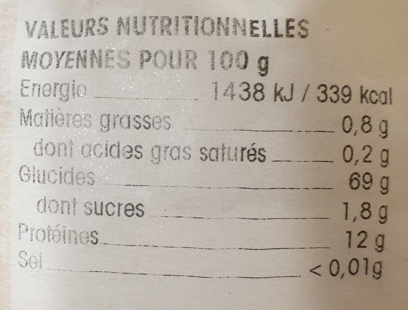 Naturéo Ma farine de blé T55 packshot