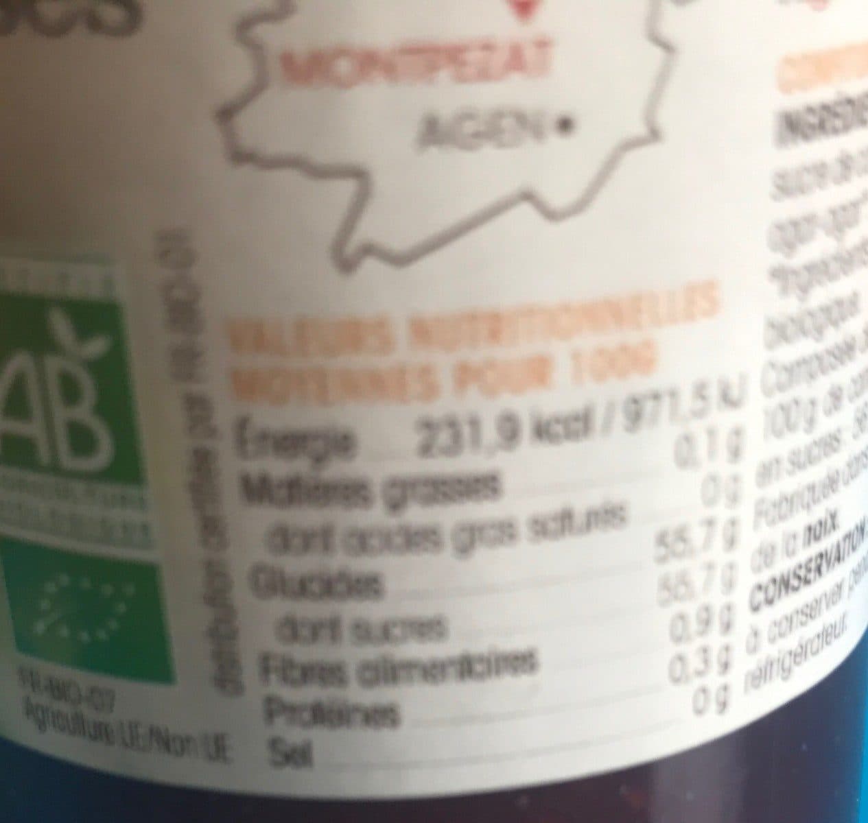 Natureo Confiture de cassis packshot