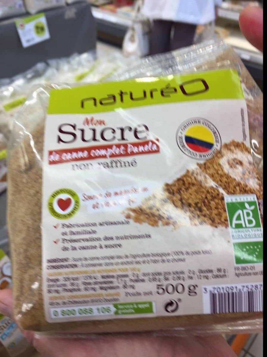 Naturéo Sucre de cànne complet panela packshot