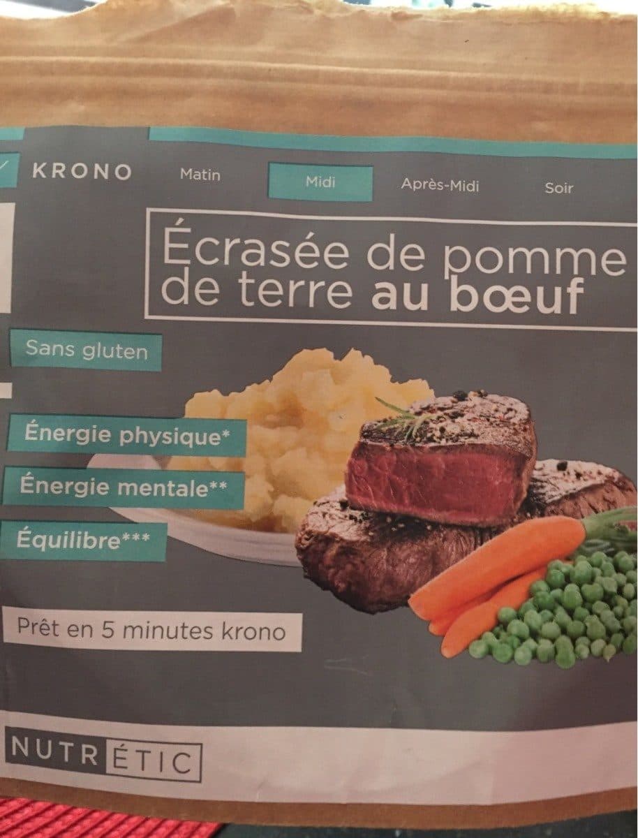 Open Food Facts Ecrase de pomme de terre au boeuf packshot