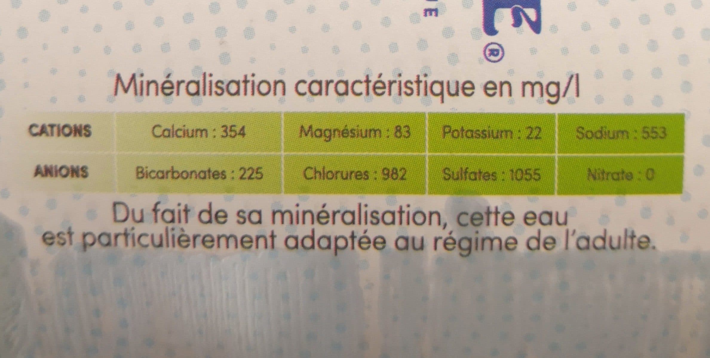 Open Food Facts La française eau minérale naturelle packshot