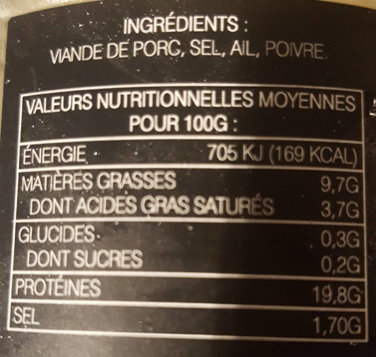 Open Food Facts Rôti de porc confit "enchaud" packshot