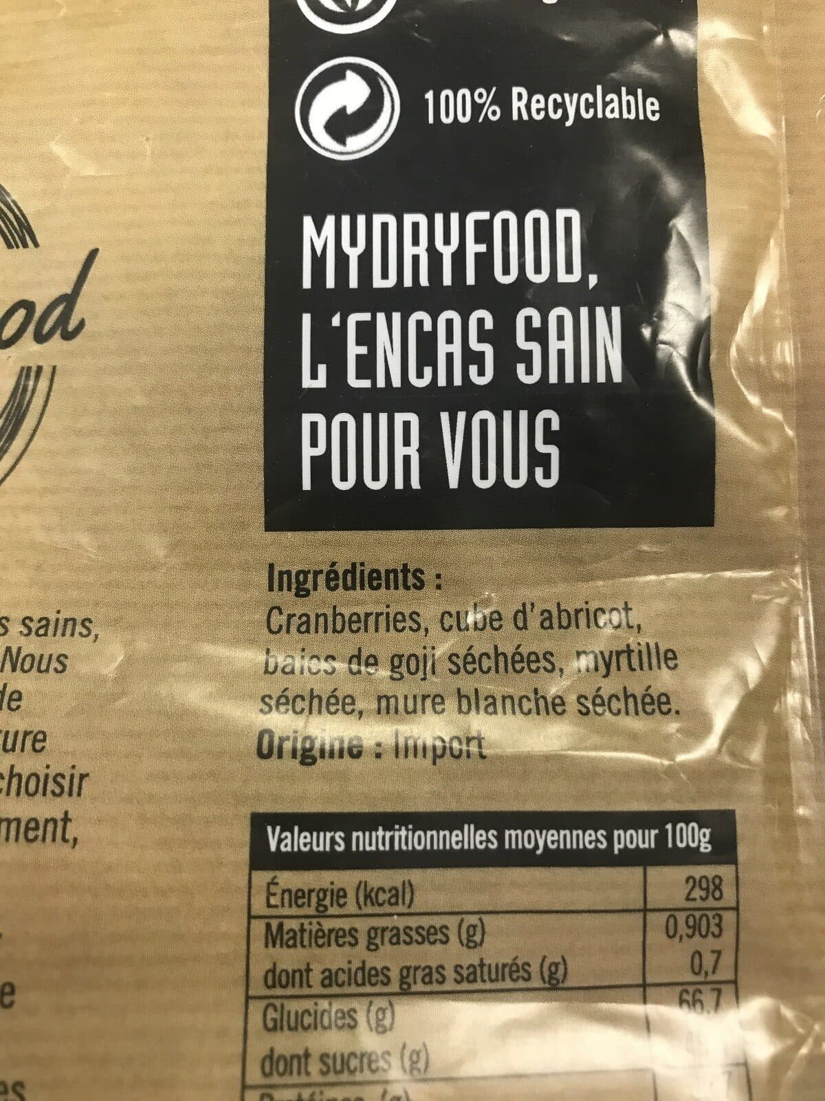 Open Food Facts My dry food packshot
