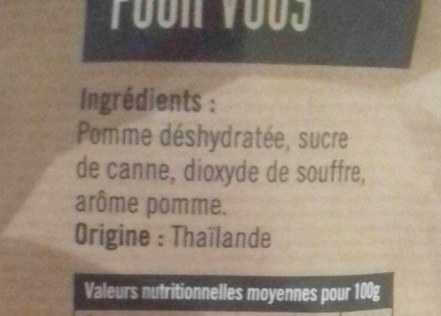 Open Food Facts Bonbons Pommes sèches9 packshot