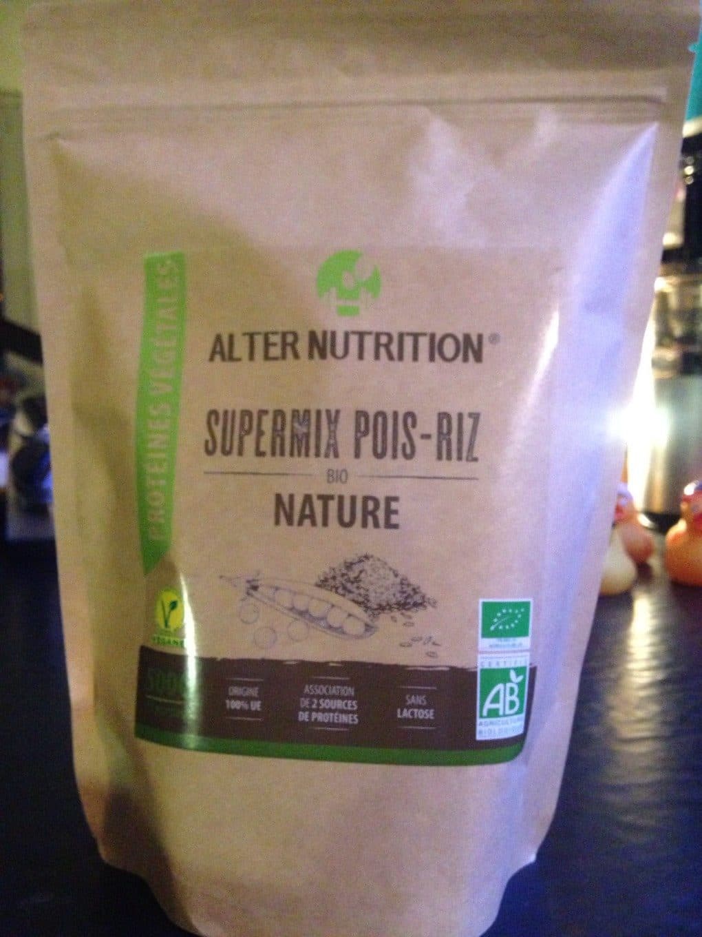 Alter Nutrition Supermix pois-riz bio nature packshot