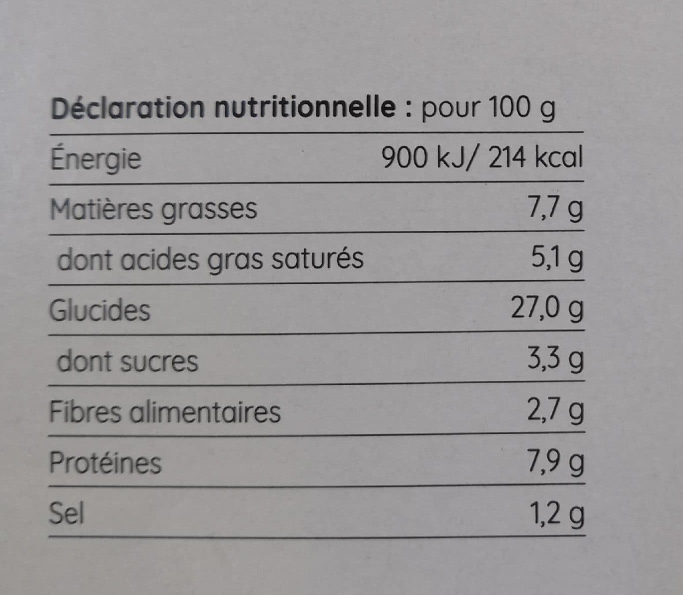 Open Food Facts Pizza napolitaine packshot