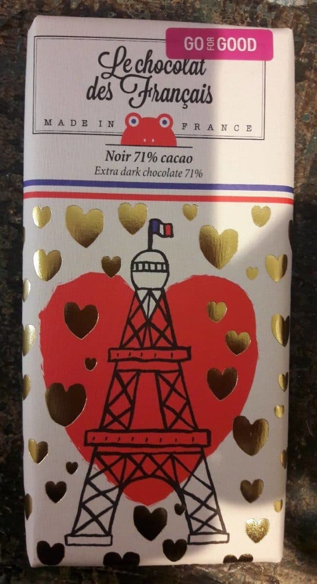 Le Chocolat des Français Noir 71% cacao packshot