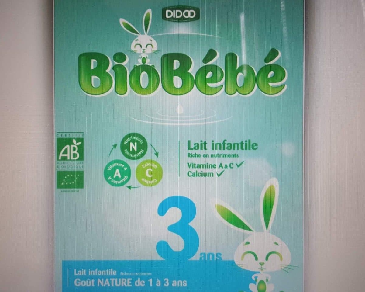 Didoo BioBébé 3 ans Goût Nature packshot